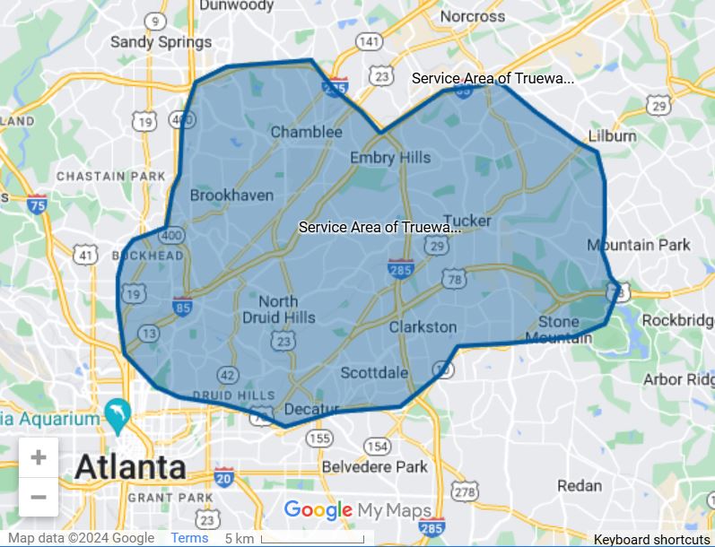 TrueWay Electrical Map